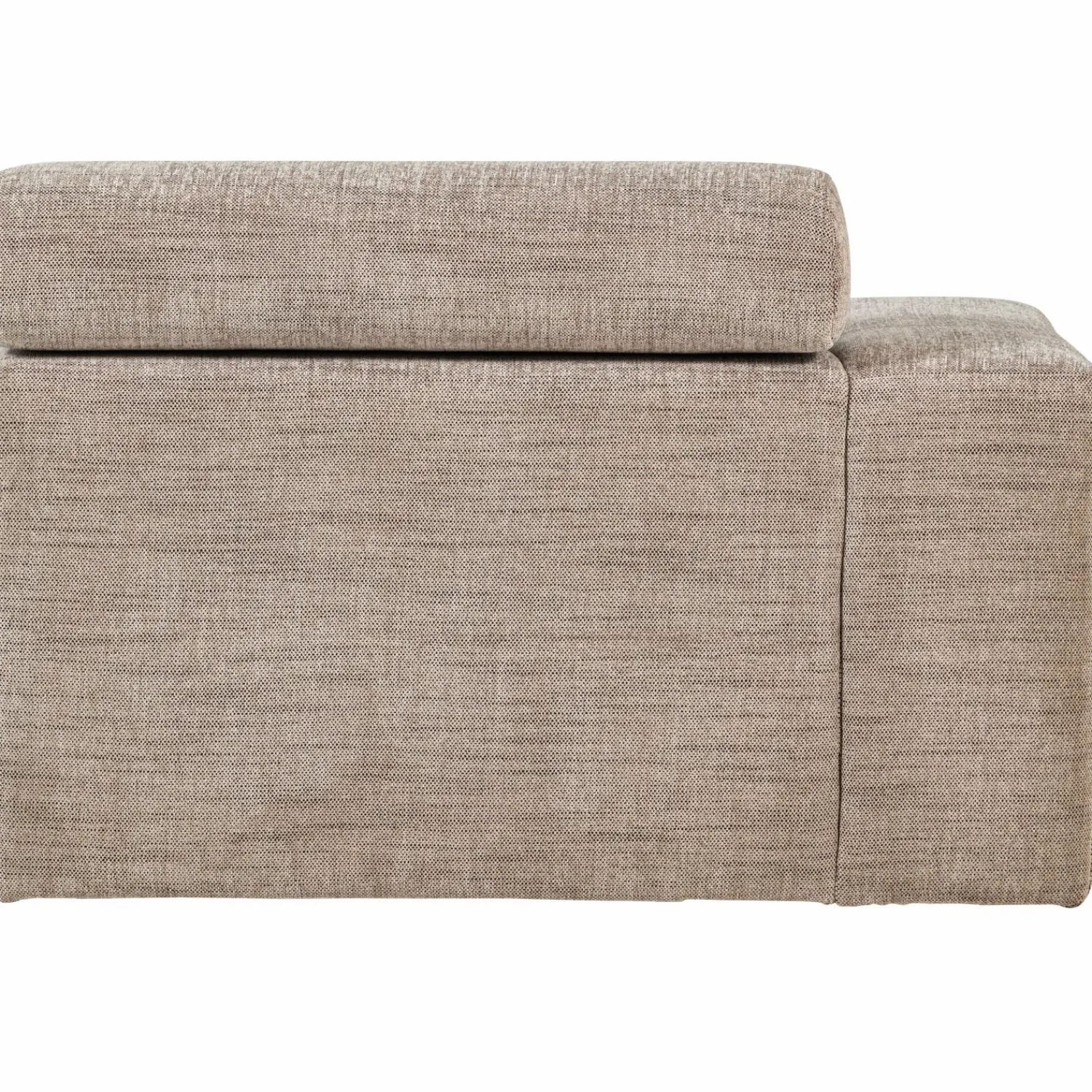 New WOOOD Novi chaise longue element arm links Naturel melange