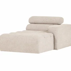 Sale WOOOD Novi chaise longue element arm rechts bouclé Naturel