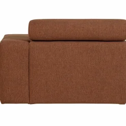 Clearance WOOOD Novi chaise longue element arm rechts bouclé Terra