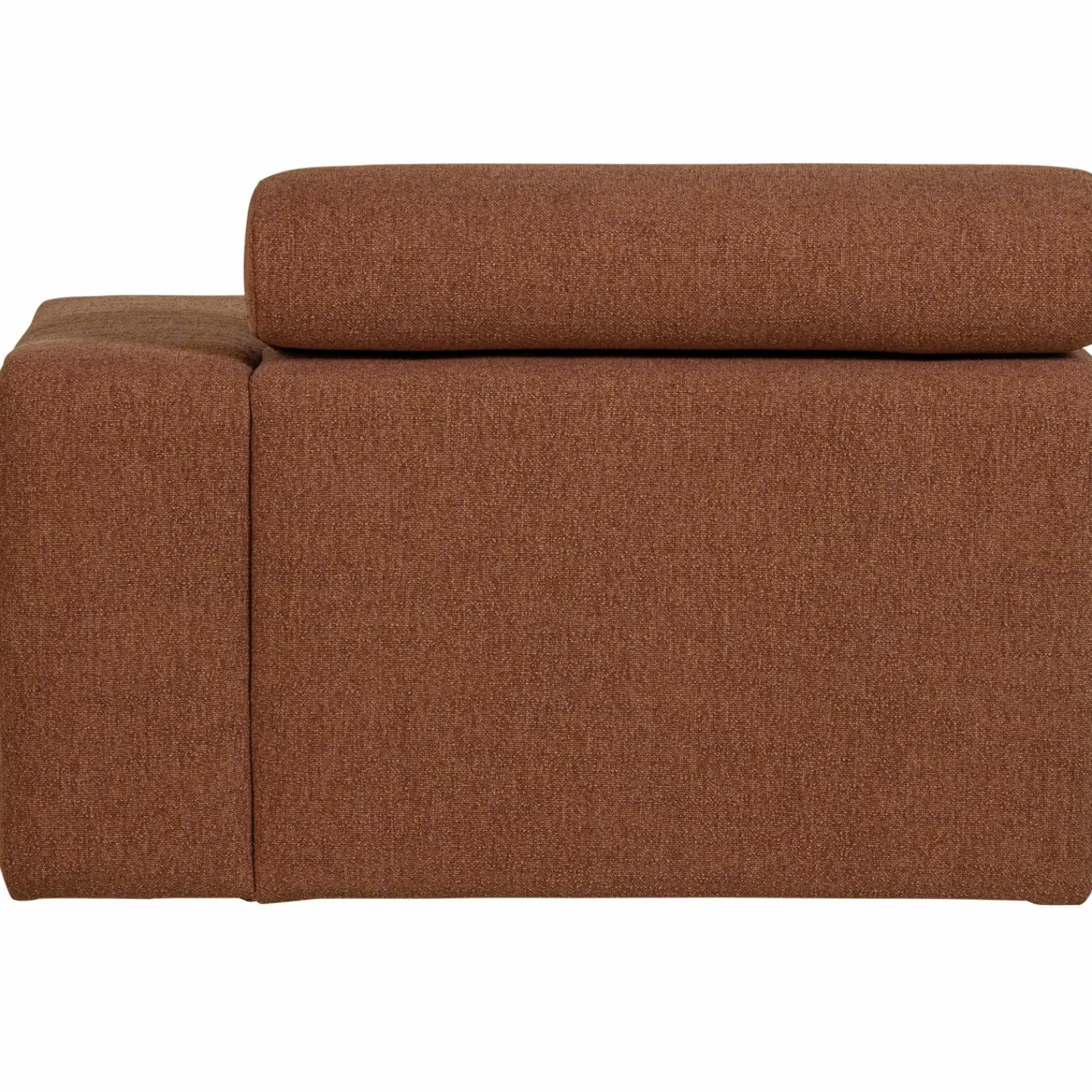 Clearance WOOOD Novi chaise longue element arm rechts bouclé Terra