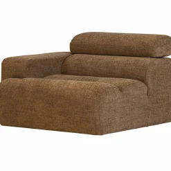 New WOOOD Novi 1-zits element arm links karamelbruin melange Karamel melange