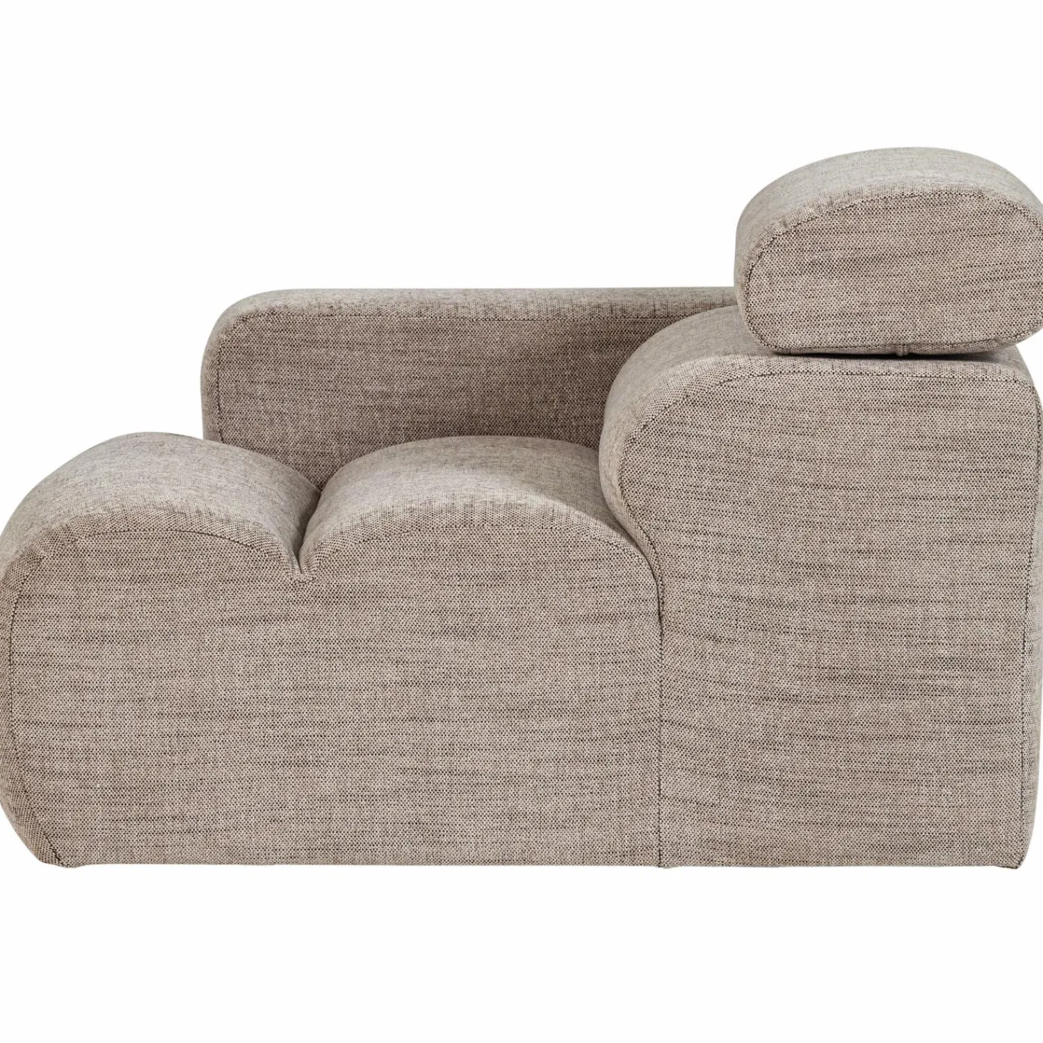 Sale WOOOD Novi 1-zits element arm links Naturel melange