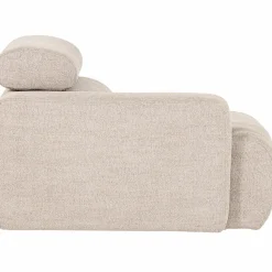Outlet WOOOD Novi 1-zits element arm links bouclé Naturel