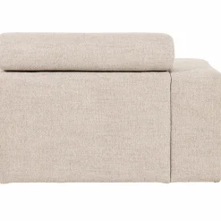 Outlet WOOOD Novi 1-zits element arm links bouclé Naturel