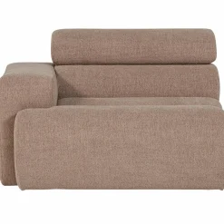 Online WOOOD Novi 1-zits element arm links bouclé Taupe