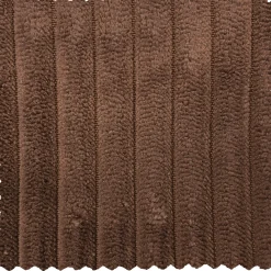 Outlet WOOOD Novi 1-zits element arm links ribstof Mokkabruin