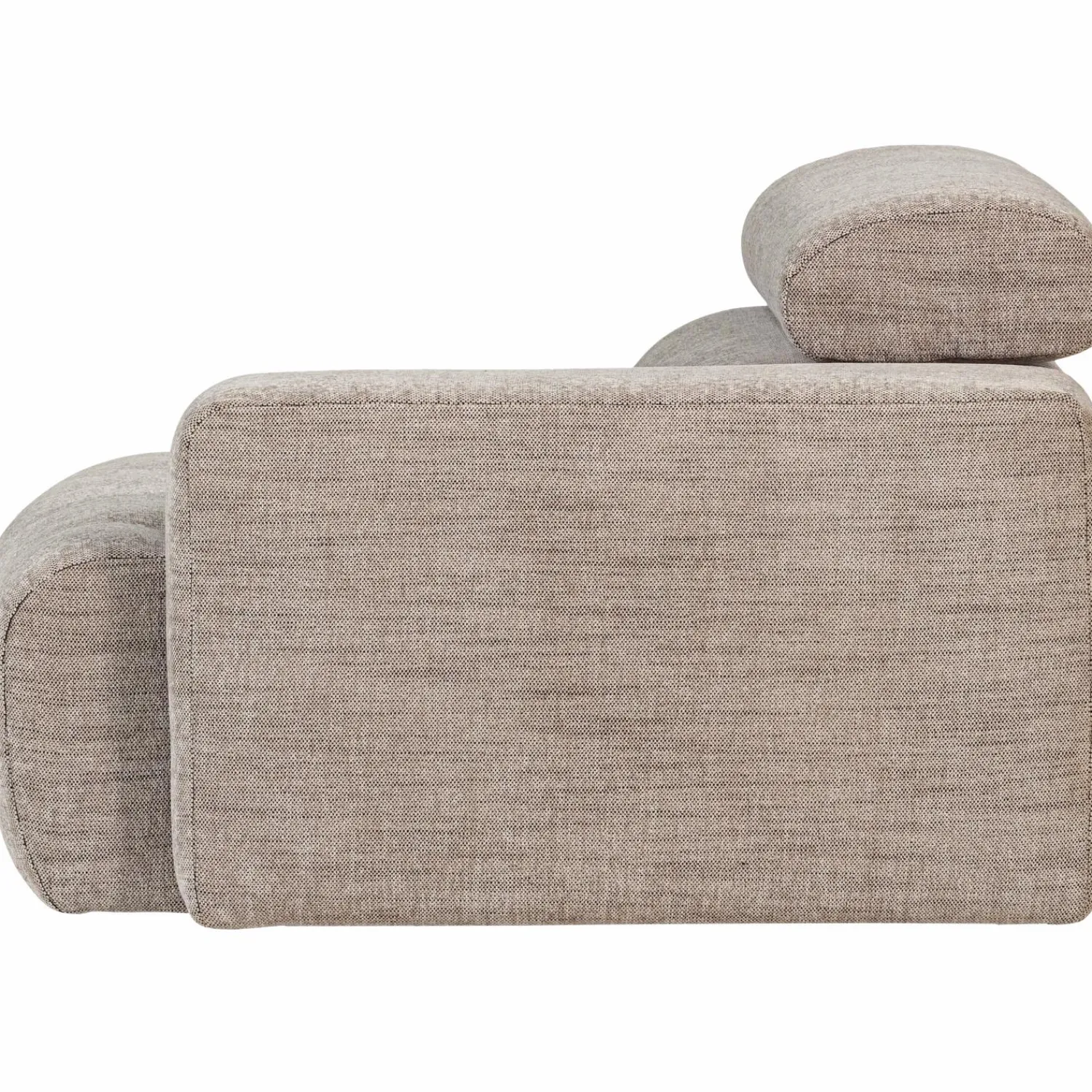 Online WOOOD Novi 1-zits element arm rechts Naturel melange