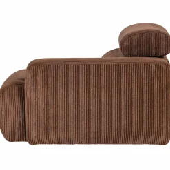 Online WOOOD Novi 1-zits element arm rechts ribstof Terra