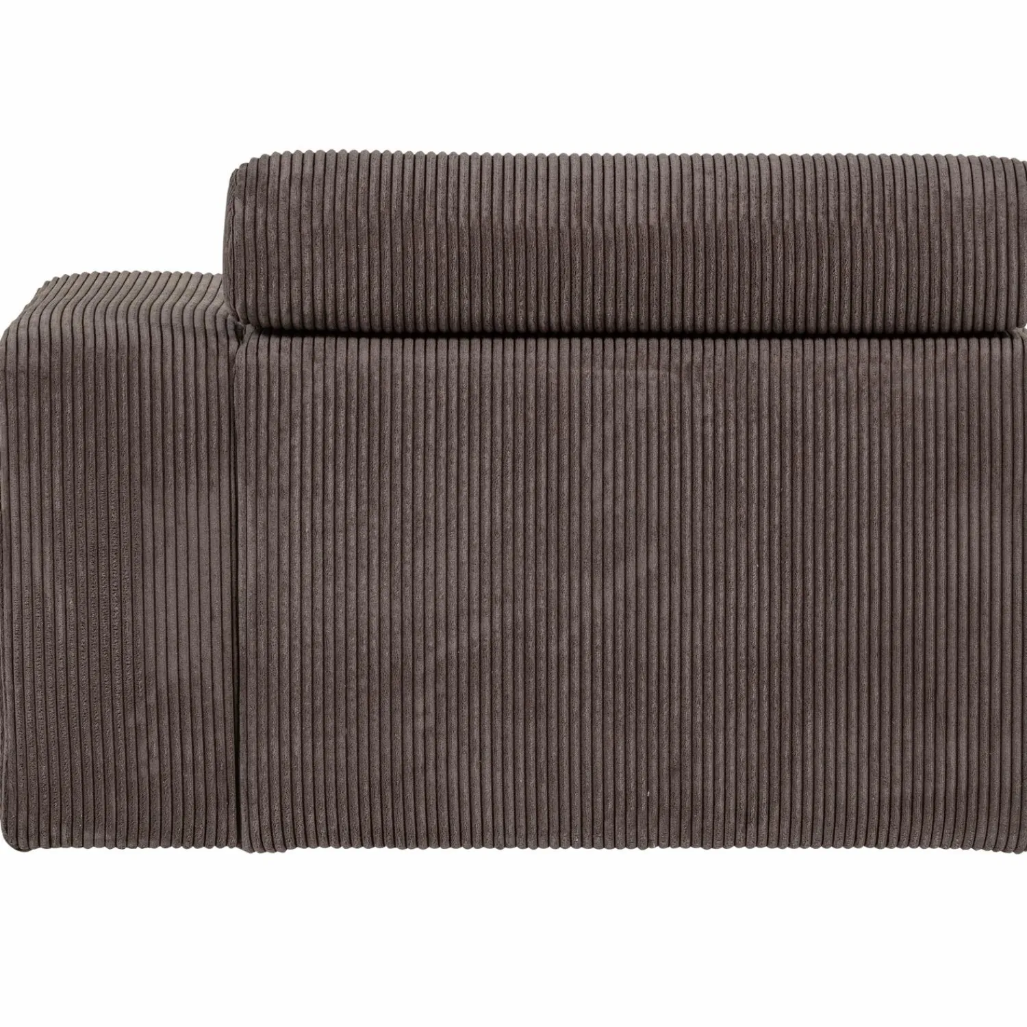 Sale WOOOD Novi 1-zits element arm rechts ribstof grijsbruin Grijs/bruin