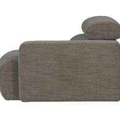 Best WOOOD Novi 1-zits element arm rechts Grijs melange