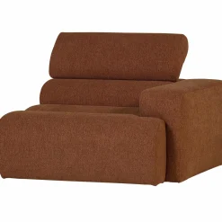 New WOOOD Novi 1-zits element arm rechts bouclé Terra