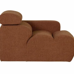 New WOOOD Novi 1-zits element arm rechts bouclé Terra