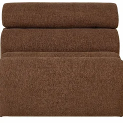 Discount WOOOD Novi 1-zits element bouclé Mokkabruin