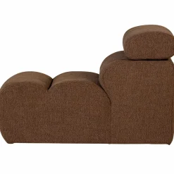 Discount WOOOD Novi 1-zits element bouclé Mokkabruin