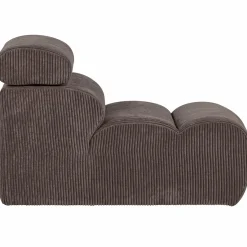 Best WOOOD Novi 1-zits element ribstof grijsbruin Grijs/bruin