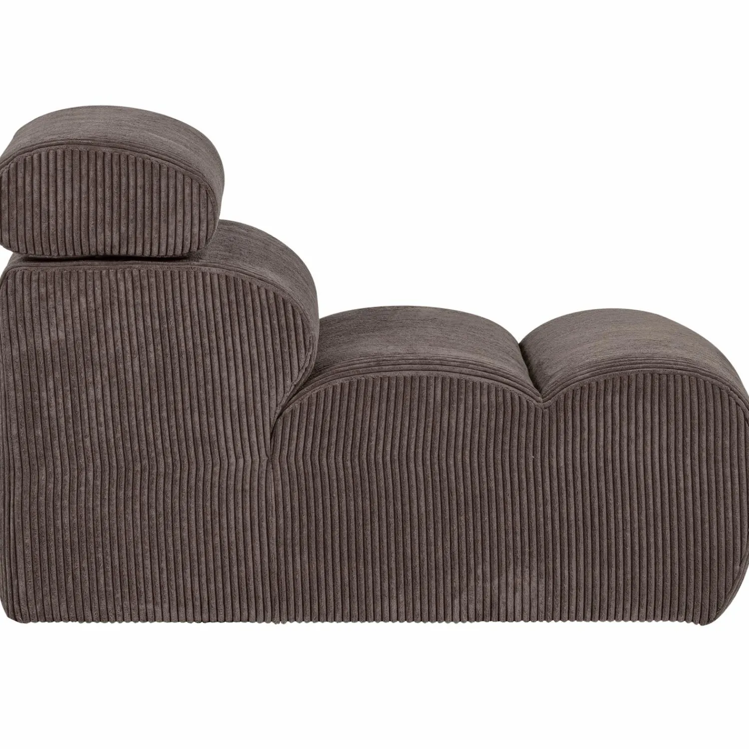 Best WOOOD Novi 1-zits element ribstof grijsbruin Grijs/bruin