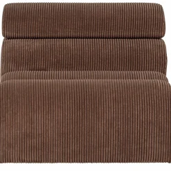 Outlet WOOOD Novi 1-zits element ribstof Mokkabruin