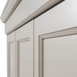 Best WOOOD Olivia kledingkast grenen dust