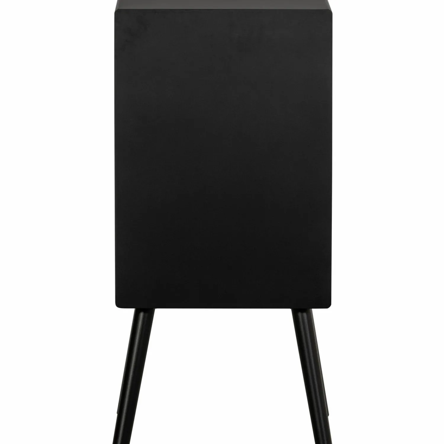 Sale WOOOD Ozzy nachtkastje hoog hout zwart