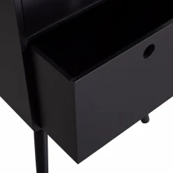 Sale WOOOD Ozzy nachtkastje hoog hout zwart