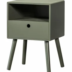 New WOOOD Ozzy nachtkastje hout Warm groen