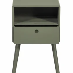 New WOOOD Ozzy nachtkastje hout Warm groen