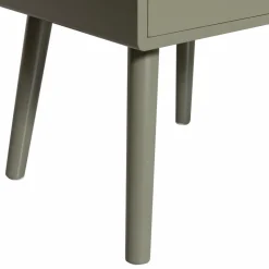 New WOOOD Ozzy nachtkastje hout Warm groen