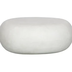 Sale WOOOD Pebble bijzettafel betonlook 31x65x49 Wit