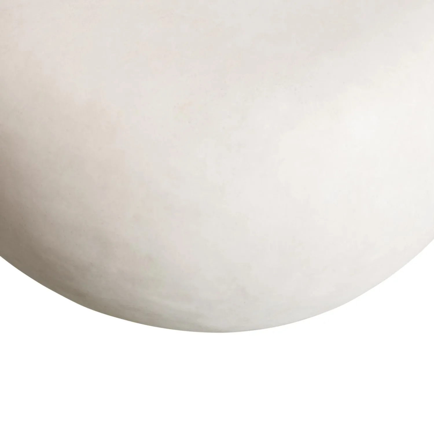 WOOOD Pebble bijzettafel betonlook 35xø50 Wit