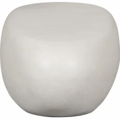 Discount WOOOD Pebble salontafel betonlook wit 28x100x43 cm