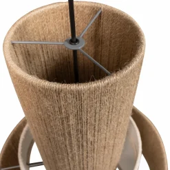 Online WOOOD Pelle hanglamp touw naturel