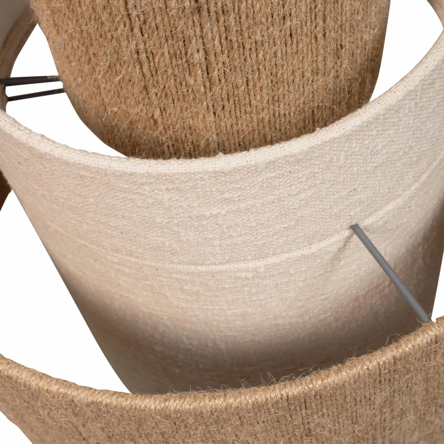 Online WOOOD Pelle hanglamp touw naturel