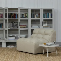 Outlet WOOOD Pepper fauteuil zand