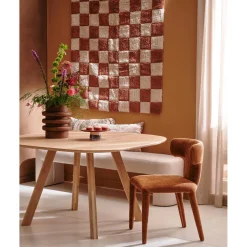 Best WOOOD Permit eetkamerstoel Kaneel