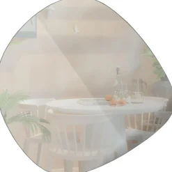 Sale WOOOD Philou spiegel zwart 60x59 cm