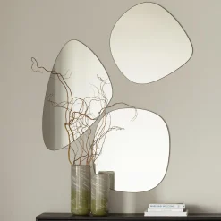 Sale WOOOD Philou spiegel zwart 60x59 cm