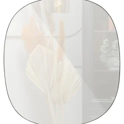 New WOOOD Philou spiegel 60x55 cm Zwart