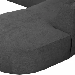 WOOOD Polly bank U-vorm rechts Grijs