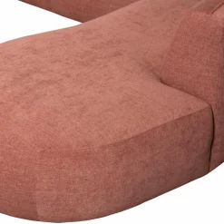 Online WOOOD Polly bank U-vorm rechts Roze