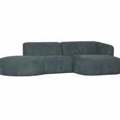 Outlet WOOOD Polly chaise longue rechts Blauw/groen
