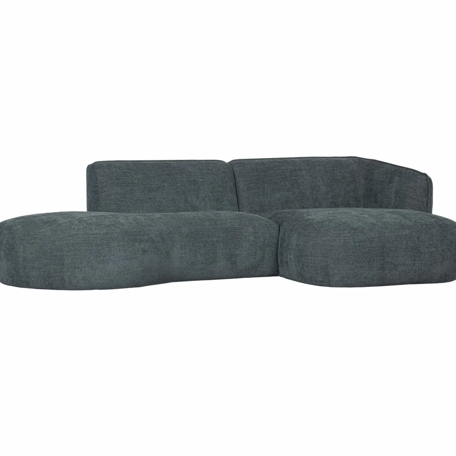 Outlet WOOOD Polly chaise longue rechts Blauw/groen