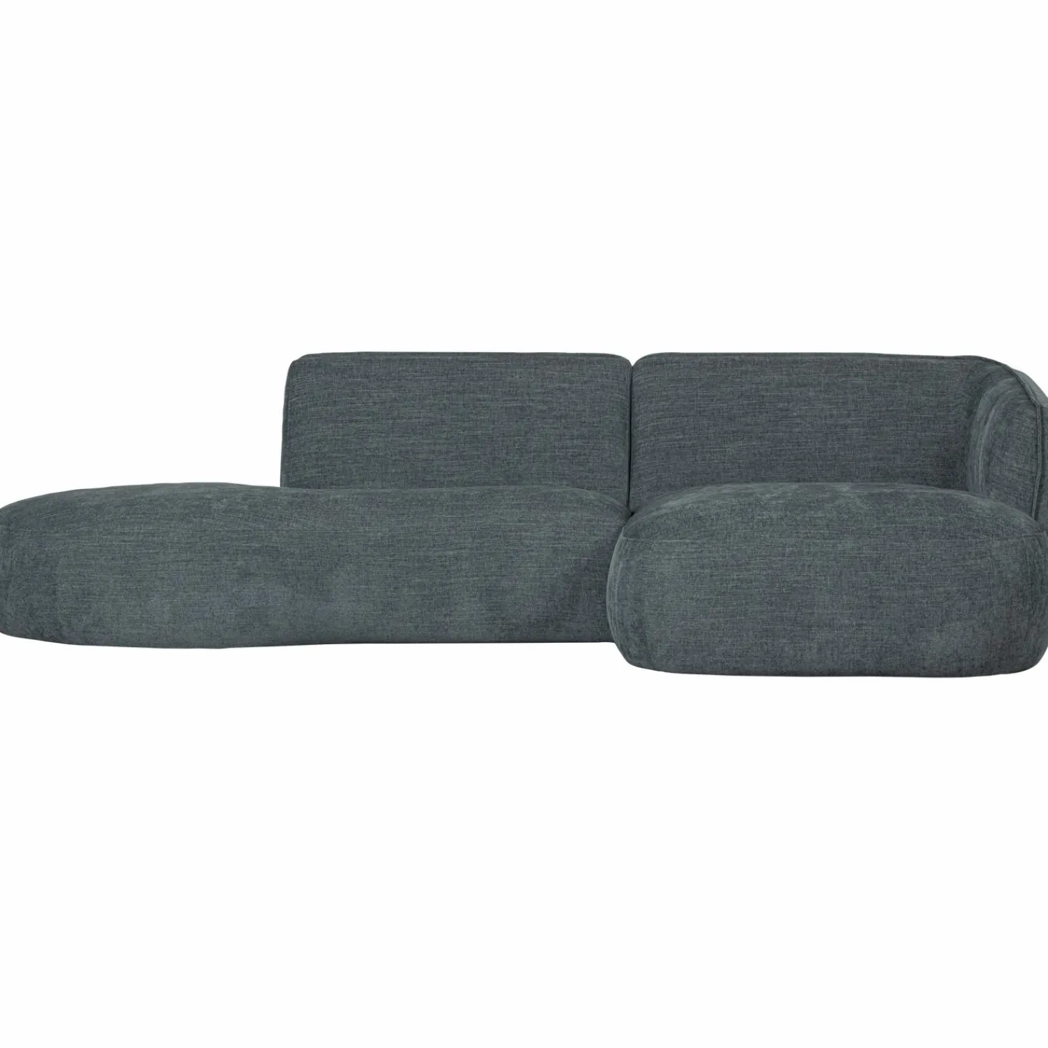 Outlet WOOOD Polly chaise longue rechts Blauw/groen