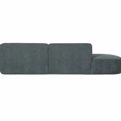 Outlet WOOOD Polly chaise longue rechts Blauw/groen