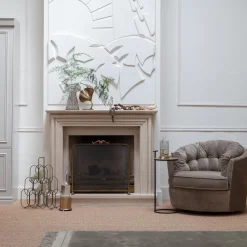 Discount WOOOD Position bijzettafel metaal antique brass