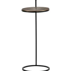 Discount WOOOD Position bijzettafel metaal antique brass