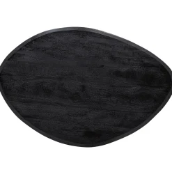 WOOOD Posture salontafel mango hout zwart ø120 cm