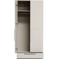 Discount WOOOD Pure 2-deurs hangkast - splitdeur grenen dust