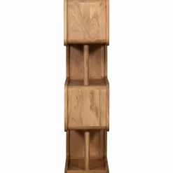 New WOOOD Rattle open kast hout naturel