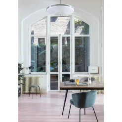 Online WOOOD Rhombic eettafel 220x90 cm hout/metaal