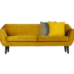 Online WOOOD Rocco bank 187 cm velvet Oker